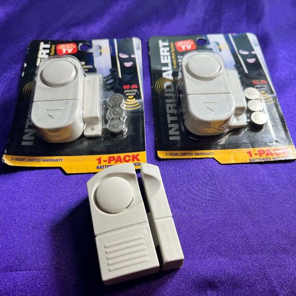 NEW📌Intrud Alert 2 Sensor for Window & Door Alarm Battery Operated one for Free - Picture 2 of 12